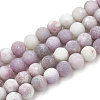 Natural Lilac Jade Beads Strands G-T106-295-1