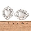 304 Stainless Steel Pendants SA-CBABD1E-20P-2