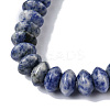 Natural Blue Spot Jasper Beads Strands G-F743-05B-4