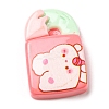 Musical Theme Opaque Resin Cabochons LS-CRES-D008-01E-1