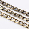 Iron Twisted Chains Curb Chains CHS007Y-AB-1