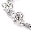 Non-Tarnish 304 Stainless Steel Link Chain Bracelet for Men Women LS-BJEW-Z011-21P-2