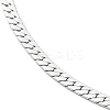 Non-Tarnish 304 Stainless Steel Cuban Link Chain Necklace NJEW-K249-01B-P-2
