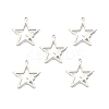 Non-Tarnish 201 Stainless Steel Pendants STAS-N098-107P-2