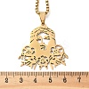 201 Stainless Steel Religion Jesus Pendant Necklaces LS-NJEW-H065-01G-3