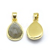 Natural Labradorite Pendants LS-G-O176J-07G-2