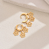Elegant 201 Stainless Steel Chandelier Earrings ZD9069-3-2