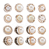 Safety Brooches & 1-Hole Shank Buttons Sets BUTT-TA0001-02-2