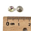 Glass Rhinestone Cabochons GLAA-A018-6mm-001GY-3
