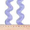 10 Yards Polyester Wavy Fringe Trim Ribbons OCOR-XCP0002-98-4