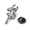 Dancing Girl Enamel Pins JEWB-K018-02D-B-3