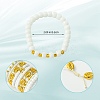 10Pcs 10 Styles Handmade Polymer Clay & Glass Seed Beaded Stretch Bracelet Sets BJEW-SW001581-3