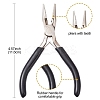3Pcs 3 Styles Carbon Steel Jewelry Pliers Sets PT-YW0001-10-3