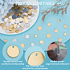 180Pcs 6 Styles 201 Stainless Steel Laser Cut Charms STAS-PH0006-19-6