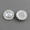 Shining Flat Back Faceted Half Round Acrylic Rhinestone Cabochons RB-S020-07-B04-1