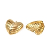 304 Stainless Steel Rhinestone Pendants STAS-L290-39G-2