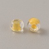 100G Luminous Transparent Glass Beads GLAA-WH0039-06N-2
