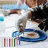 8 Bottles 8 Colors Plastic Glitter Powder Fillers AJEW-TA0001-36-7