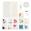 MIYUKI Seed Beads Walking Girls Brooch Making Kits DIY-H165-01E-3