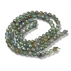 Natural Green Apatite Beads Strands G-L651-C08-4mm-3