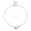 Non-Tarnish 304 Stainless Steel Pendant Necklaces LS-NJEW-G120-03P-3