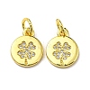 Real 18K Gold Plated Brass Pendants KK-L209-012G-02-1
