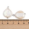 Natural Freshwater Pearl Keshi Pearl Pendants STAS-D378-08C-S-3