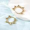 201 Stainless Steel Hoop Earrings for Women SA-CBA8B85-15G-3