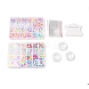 DIY Acrylic Beaded Stretch Bracelets Jewelry Kit DIY-FS0008-34-1