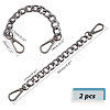Aluminum Curb Chain Bag Shoulder Straps FIND-PH0010-43B-2