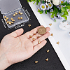 30Pcs Brass Tube Bails KK-BBC0015-15-3