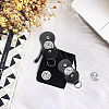 Flat Round Double-Sided Engraved Stainless Steel Commemorative Decision Maker Coin Set AJEW-GL0001-99B-6