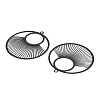 Spray Painted 430 Stainless Steel Pendants STAS-Z116-14-2