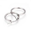 304 Stainless Steel Hoop Earrings EJEW-P173-13P-02-2