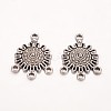 Tibetan Style Alloy Chandelier Components Links LF0145Y-NF-1