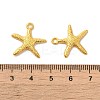 Tibetan Style Alloy Pendants TIBEP-EA306YKG-G-FF-3