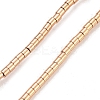 Synthetic Non-magnetic Hematite Beads Strands G-P545-M01-01C-1