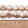 Natural Baroque Keshi Pearl Beads Strands PEAR-P064-07B-02C-6