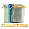 50Pcs Organza Bags Jewellery Storage Pouches Wedding Favour Party Mesh Drawstring Gift OP-FS0001-05F-11
