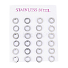 Tarnish Resistant 304 Stainless Steel Ear Studs LS-X-EJEW-E225-02P-3