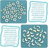 80Pcs 8 Style 304/201 Stainless Steel Charms STAS-FH0001-41-2