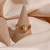 304 Stainless Steel Finger Rings for Women FS-WG654F2-02-1