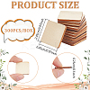 Wooden Cabochons WOOD-NB0001-15-2