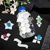 210Pcs 3 Styles Adhesive Acrylic Cabochons Sheets DIY-PH0022-93A-5