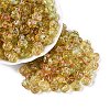Picasso Transparent Glass Beads SEED-Q039-04A-1