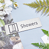 430 Stainless Steel Sign Stickers STAS-GF0001-06E-1
