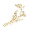 Brass Links Connector Charms KK-G601-06G-03-2