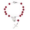 304 Stainless Steel Link Chain Bracelets BJEW-A032-05P-2