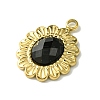 Ion Plating(IP) Real 14K Gold Plated 304 Stainless Steel with Glass Pendant FIND-Z028-30C-2