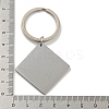 Mother's Day Gift 201 Stainless Steel Word Best Grandma Keychains LS-KEYC-E040-01P-01-3